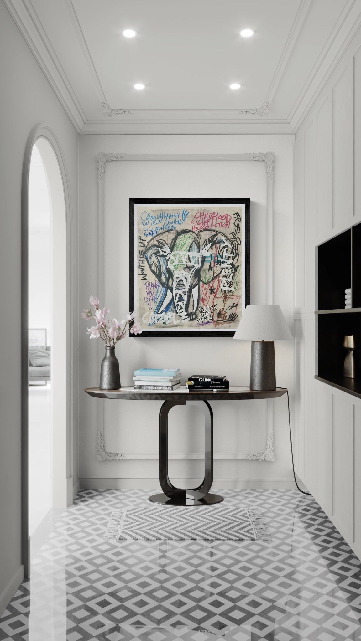 Places That Grow / Charcoal Sketch / Sunday Collection / January 2026