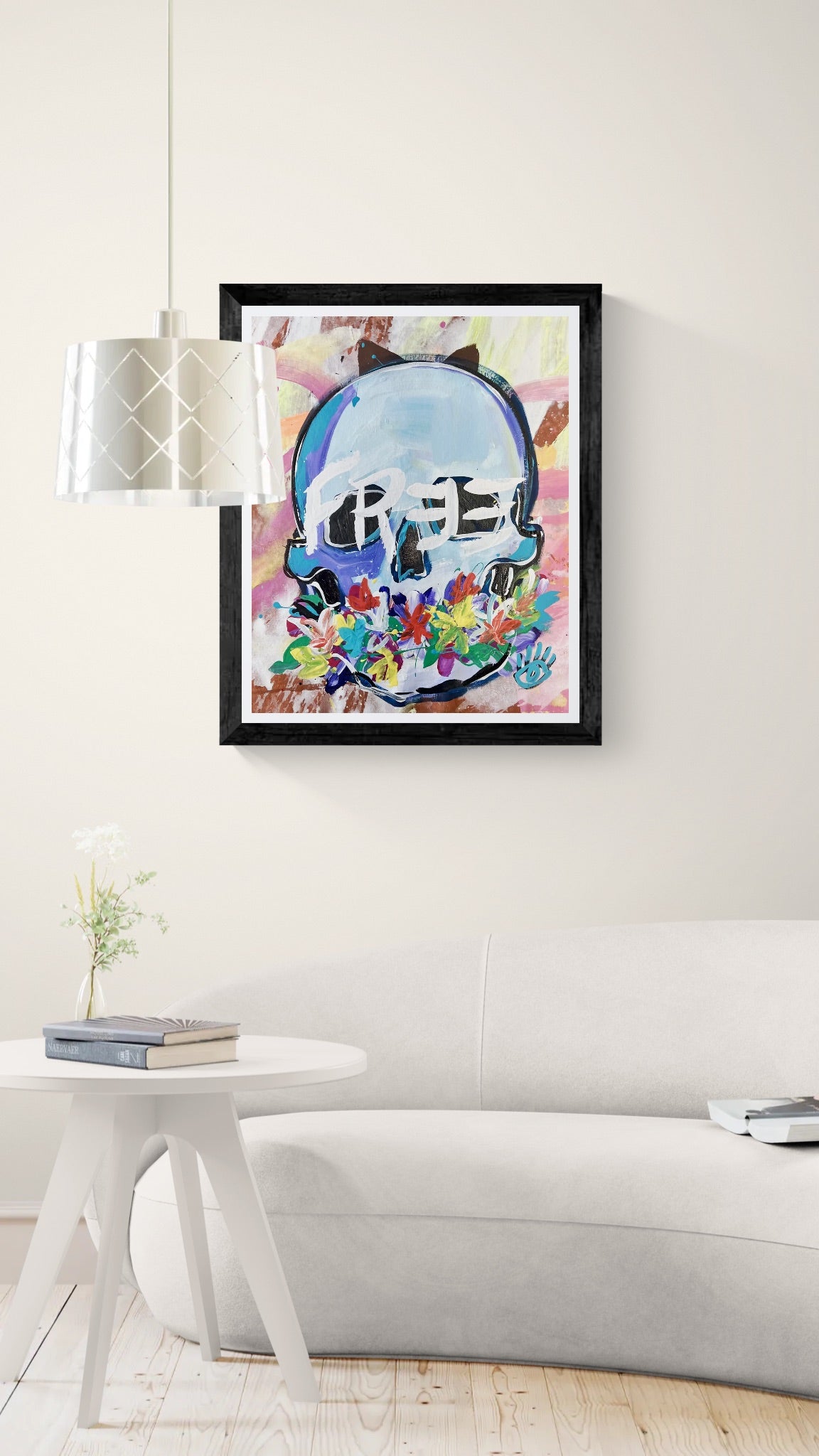 Beautiful and Free / Floral Skull / April 2026