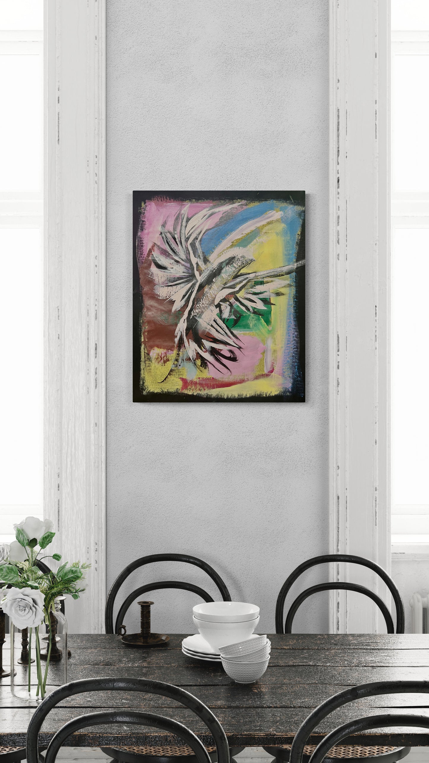 Black & White Bird Sketch / February 2025
