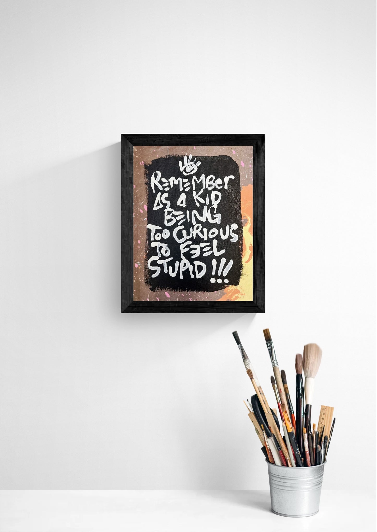 Too Curious To Feel Stupid / Abstract Background / Mantra / April 2026