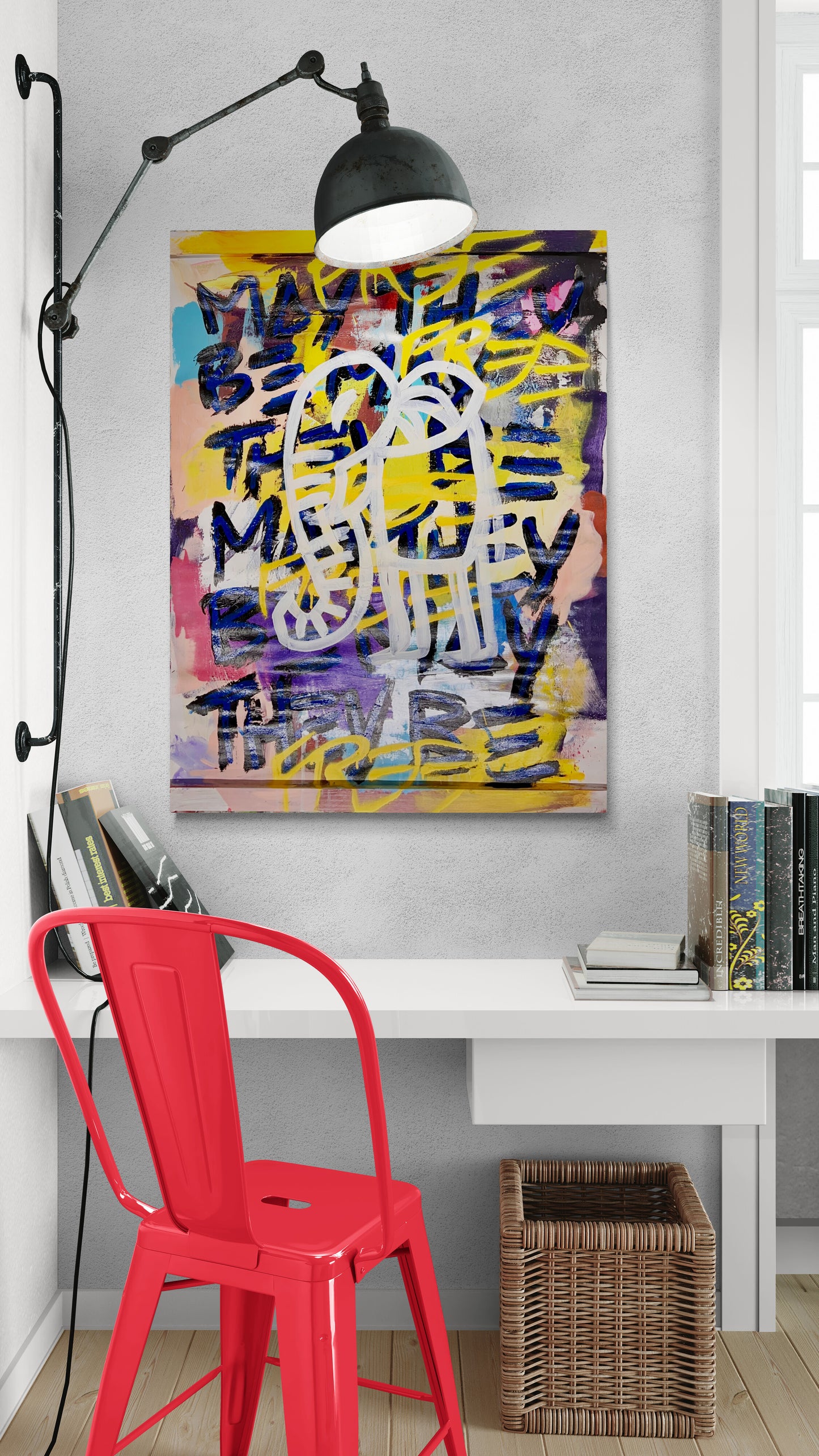 May They Be Free / Cave Elephant Banner / March 2025