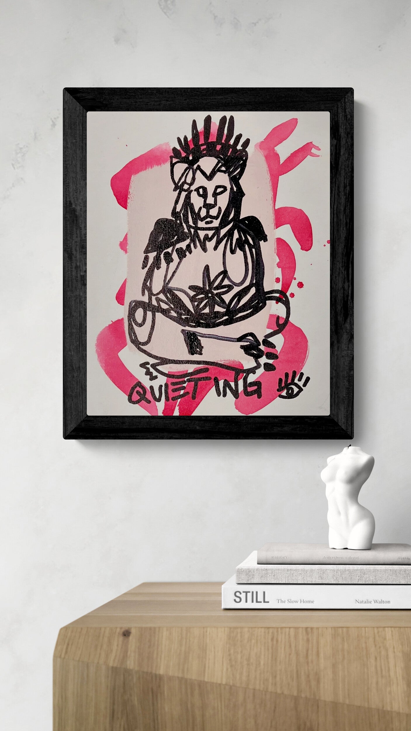 Quieting / Lion Sketch / July 2025