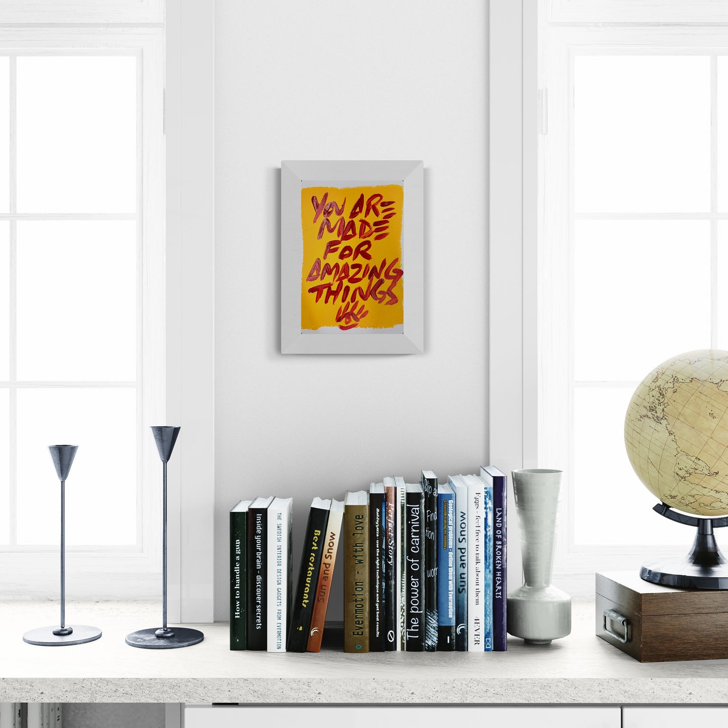 Amazing Things / Red & Gold Mantra / Archival Paper / Sunday Collection / August 2025