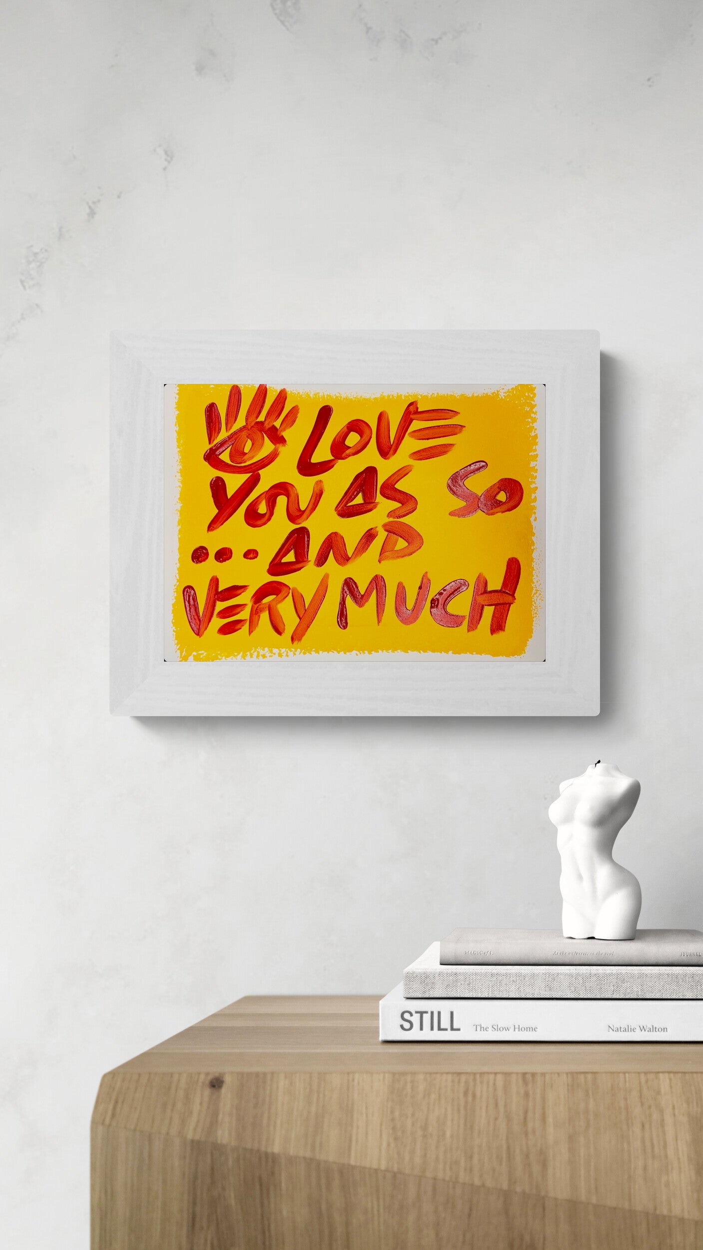 As So and Very Much / Red & Gold Mantra / Archival Paper / Sunday Collection / August 2025