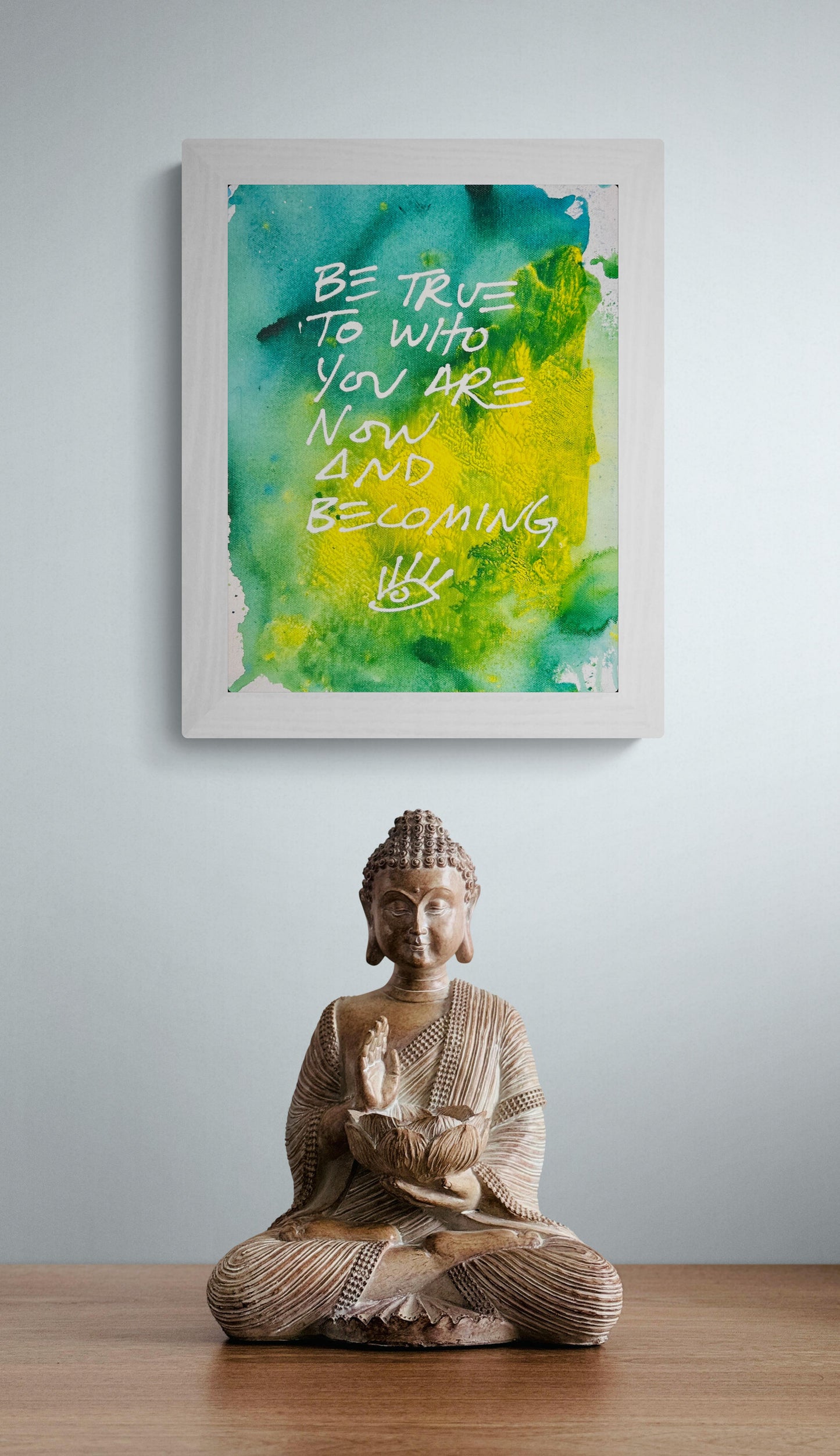 Now and Becoming / Watercolor Mantra 2 / BOGO Originals / September 2025