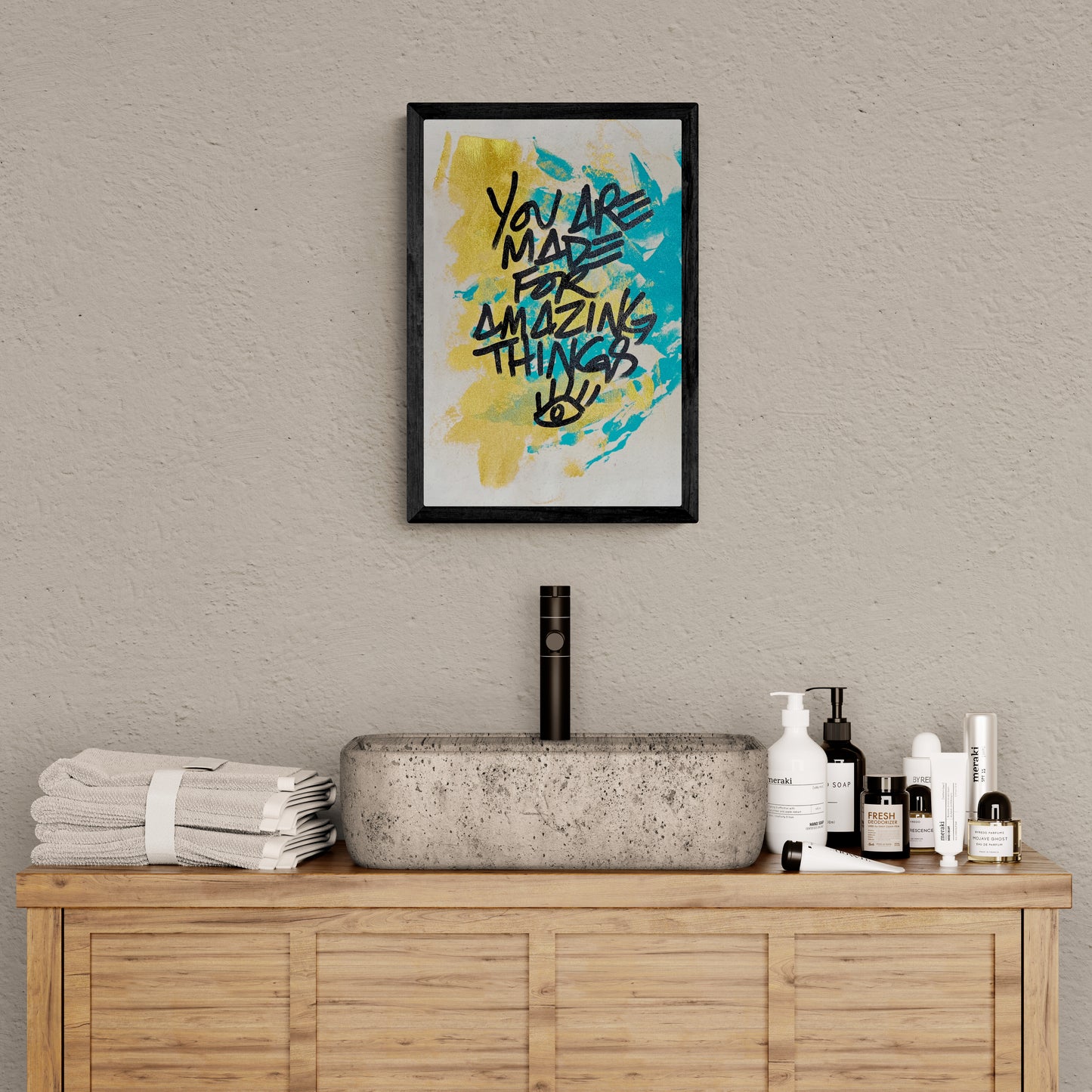 Amazing Things / Teal & Gold Mantra / Summer 2024