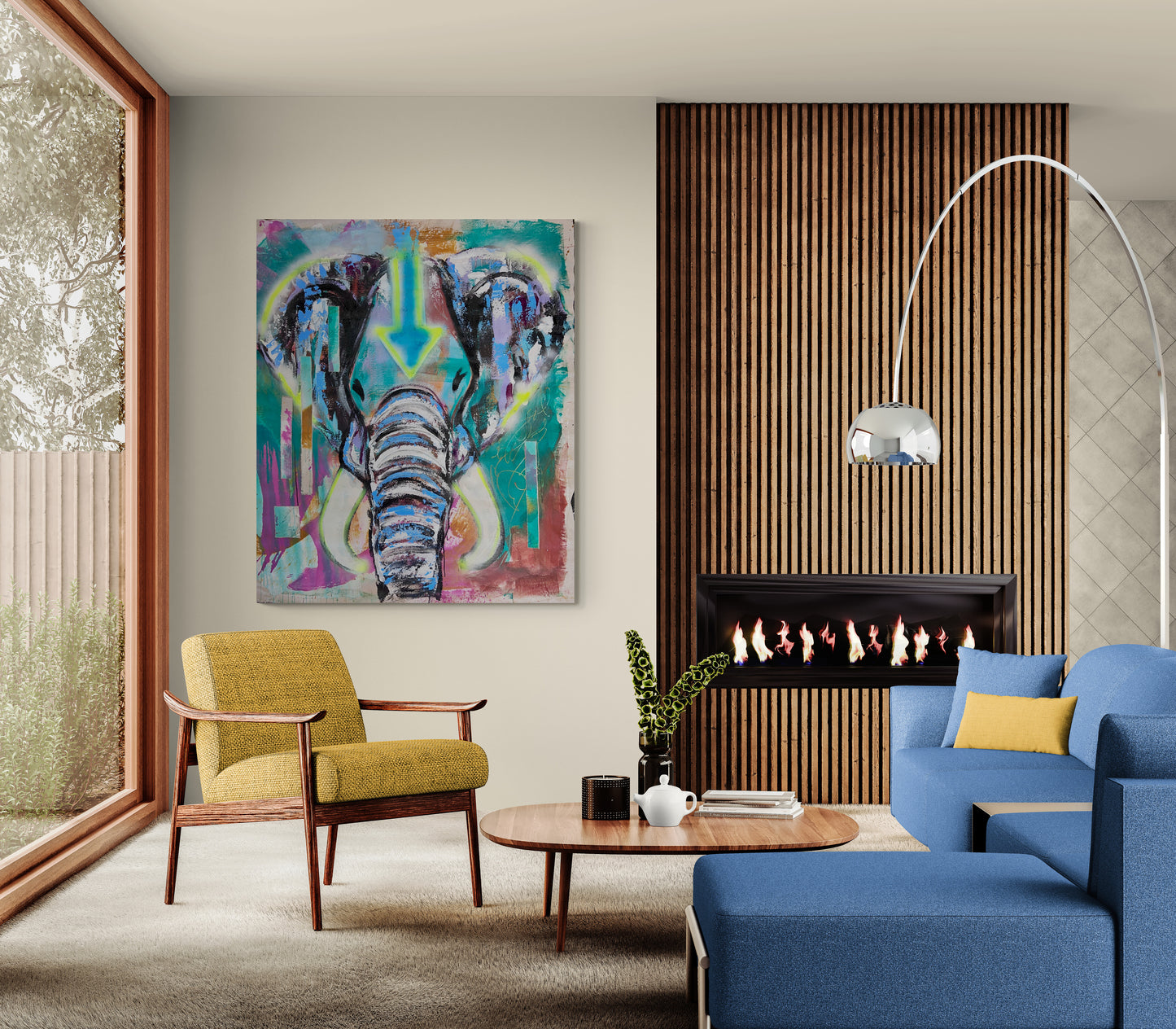 Weather the Illusion / Collage Airbender Elephant / Featured Originals / August 2025