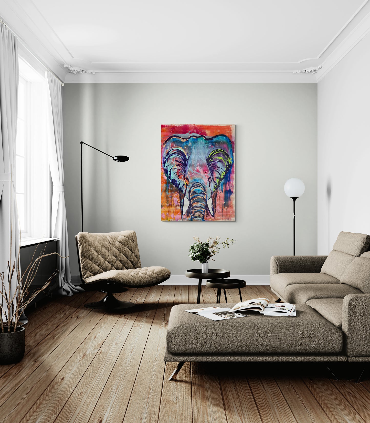 Amazing Things / Classic Elephant / Orange & Red / Featured Originals / November 2025