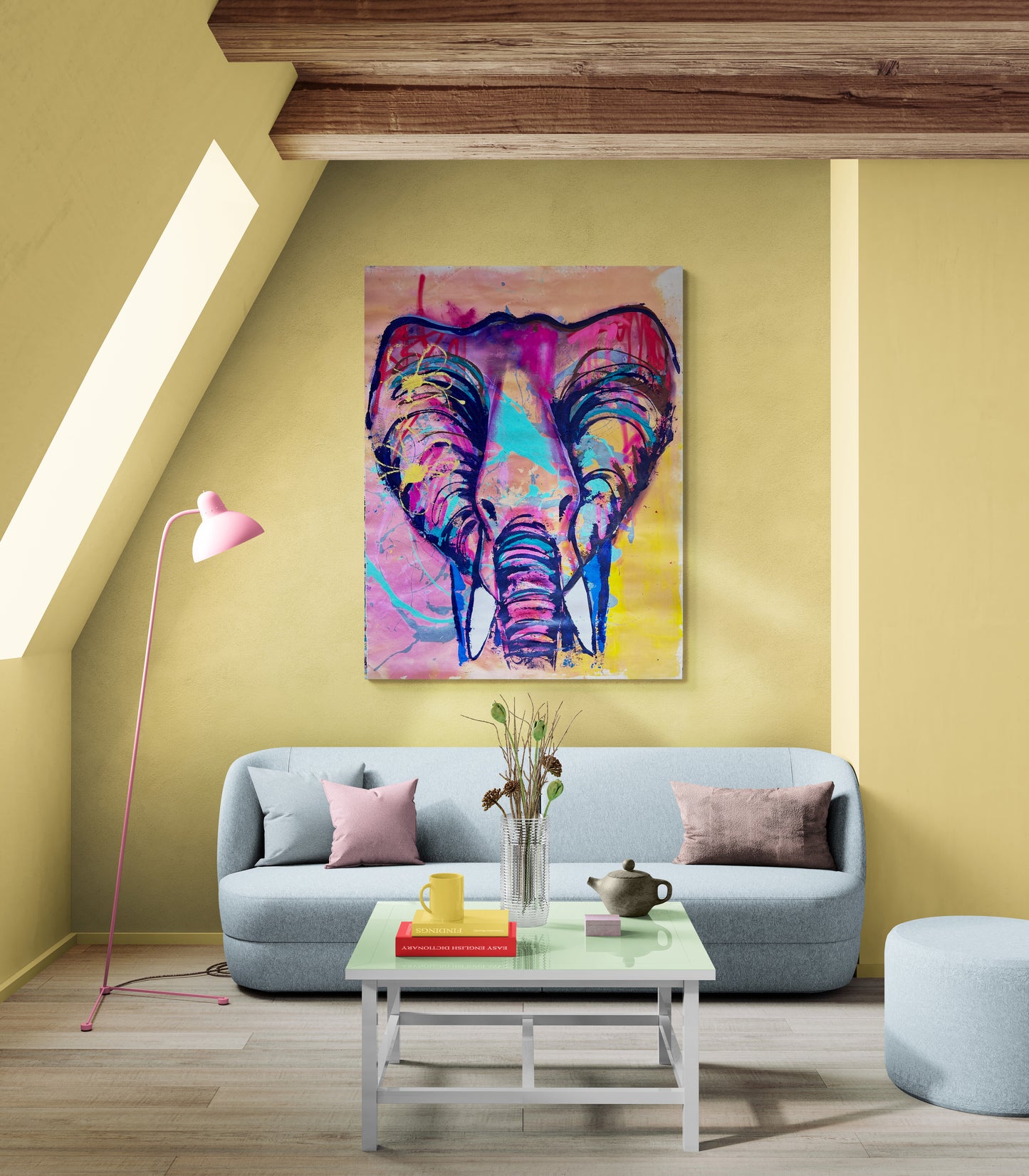 Amazing Things / Classic Elephant / Pink & Goldenrod / Featured Originals / November 2025