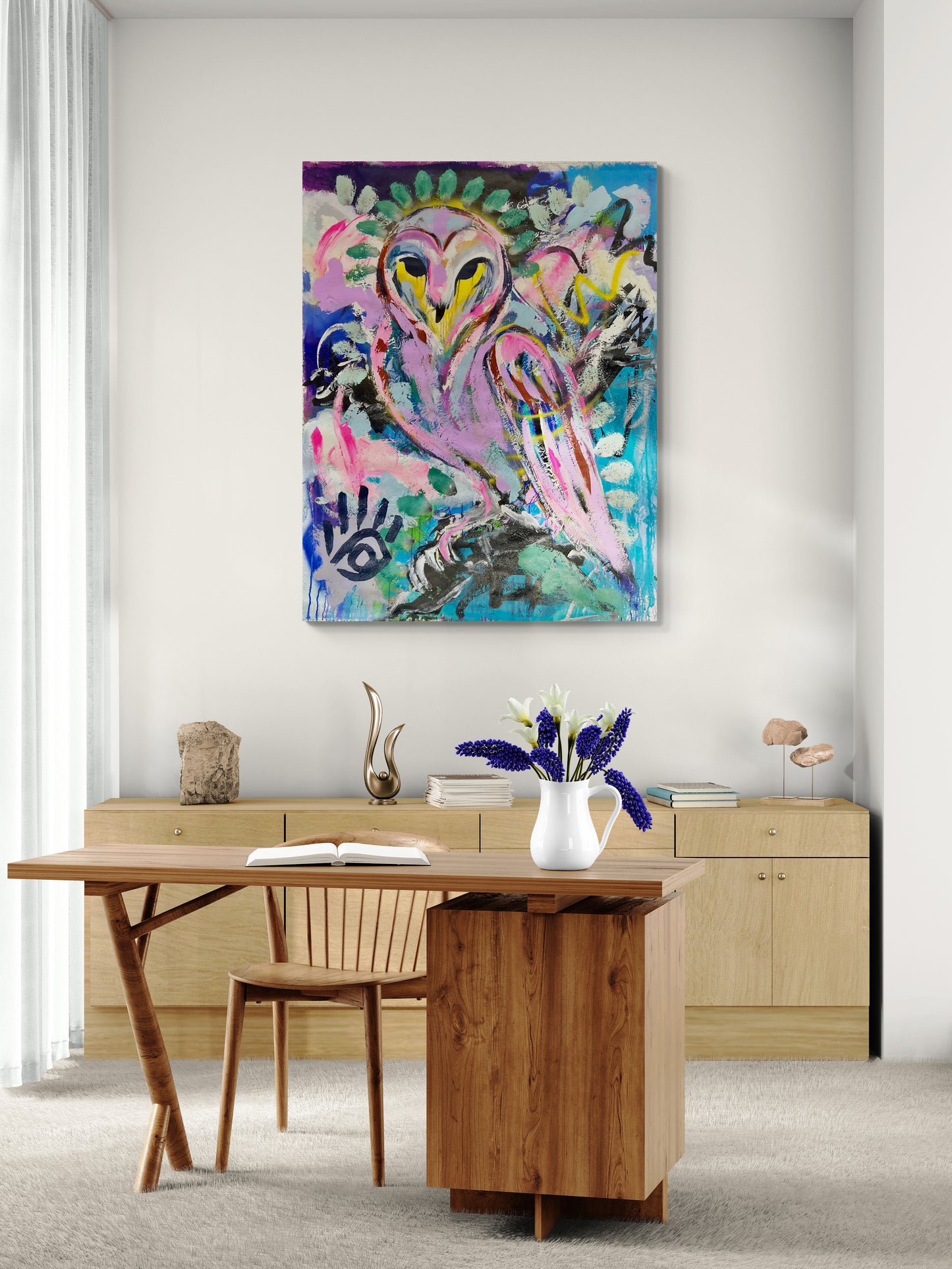 Calm is Ease / Owl / May 2024