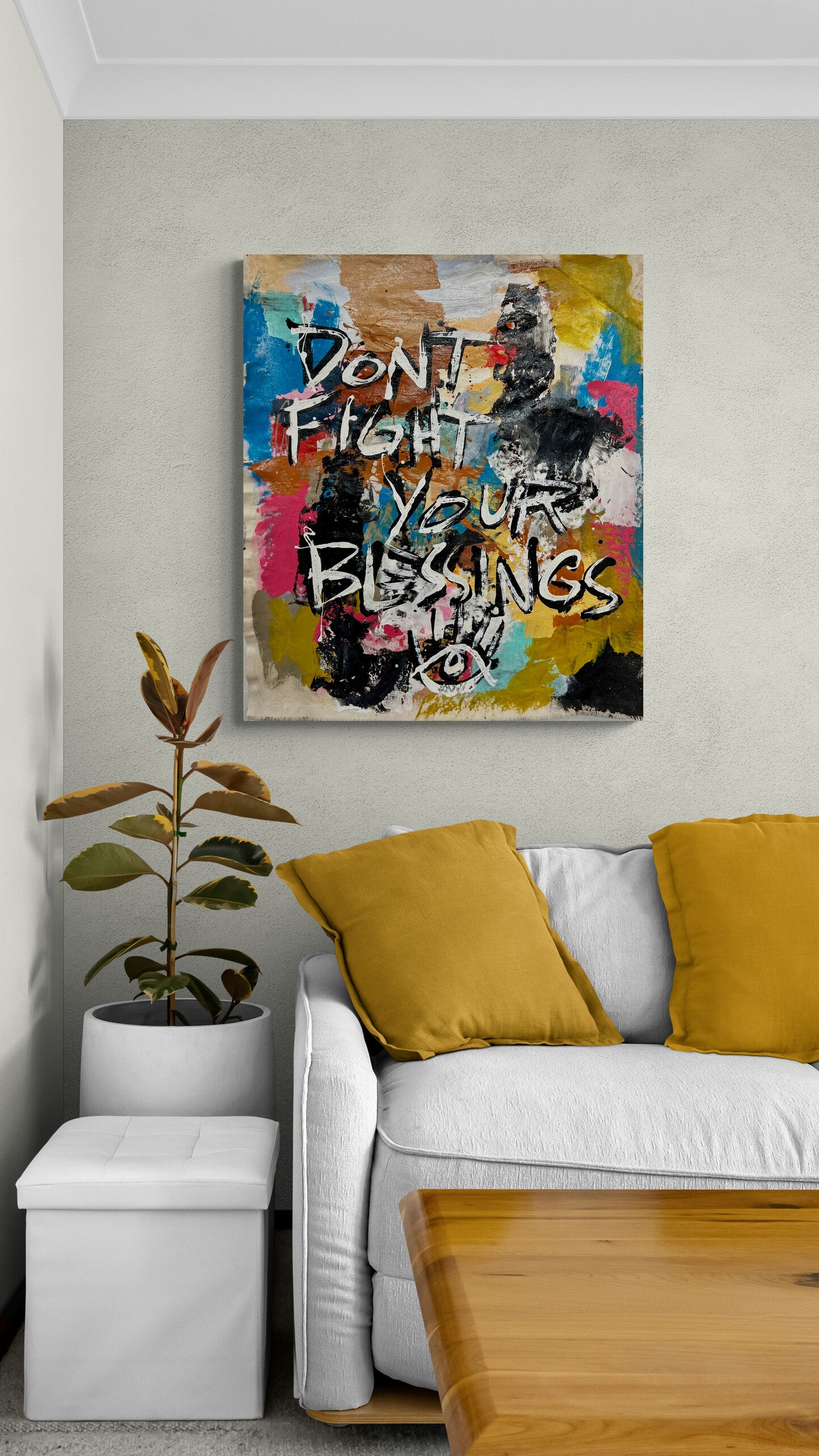 Don’t Fight Your Blessings / Desert / Abstract Mantra / Studio Archives Collection