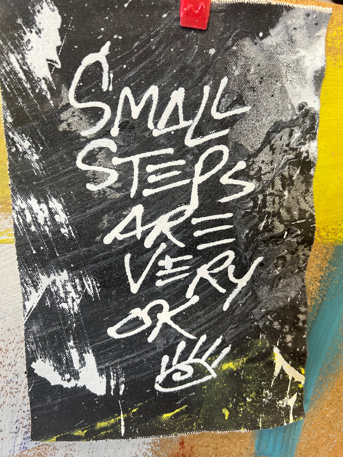 Small Steps / Black & Yellow / Collection of 3 / April 2026