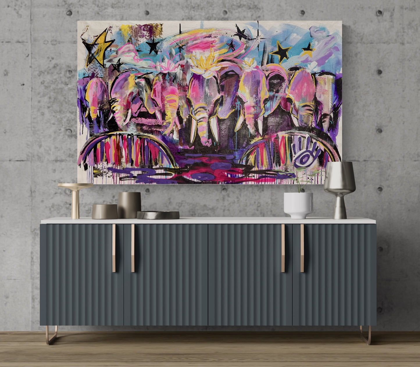 The Flowers of Togetherness / Elephant Herd / Featured Originals / May 2026