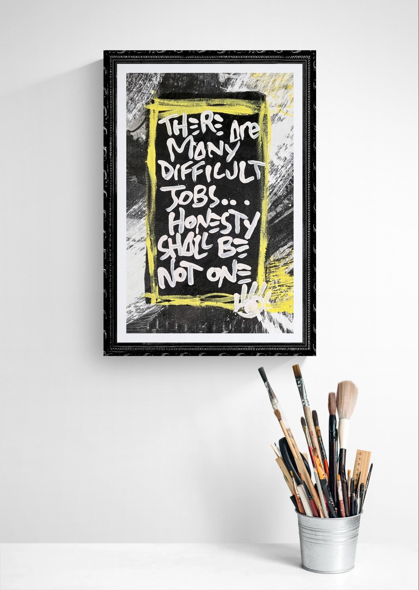 Honesty Not Difficult / Black & Yellow / Mantra / May 2026