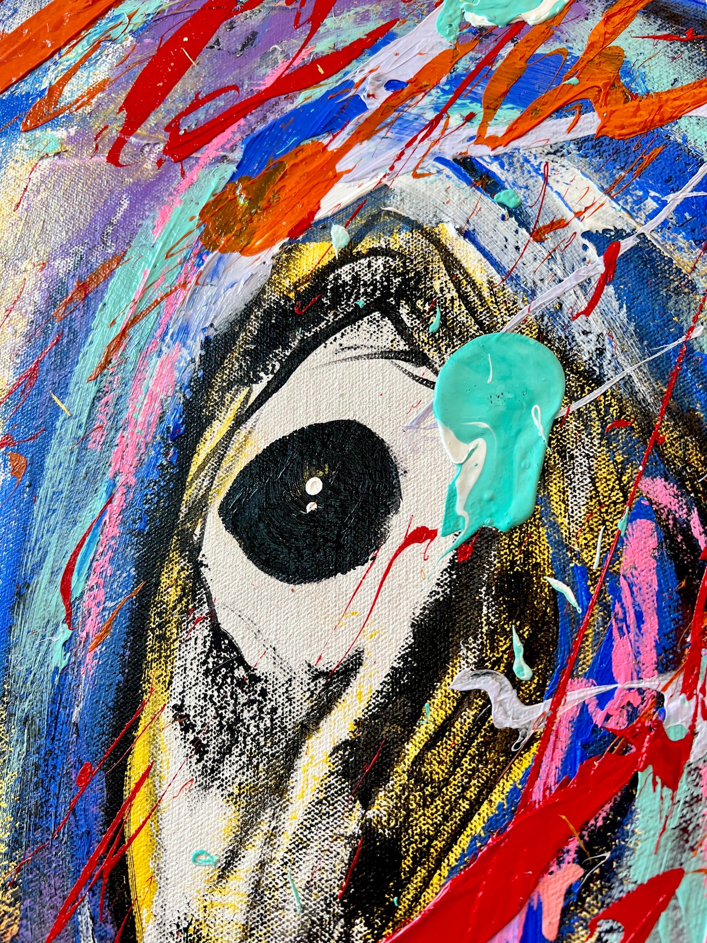 Be the Good You Bear / splatter bear / August 2023