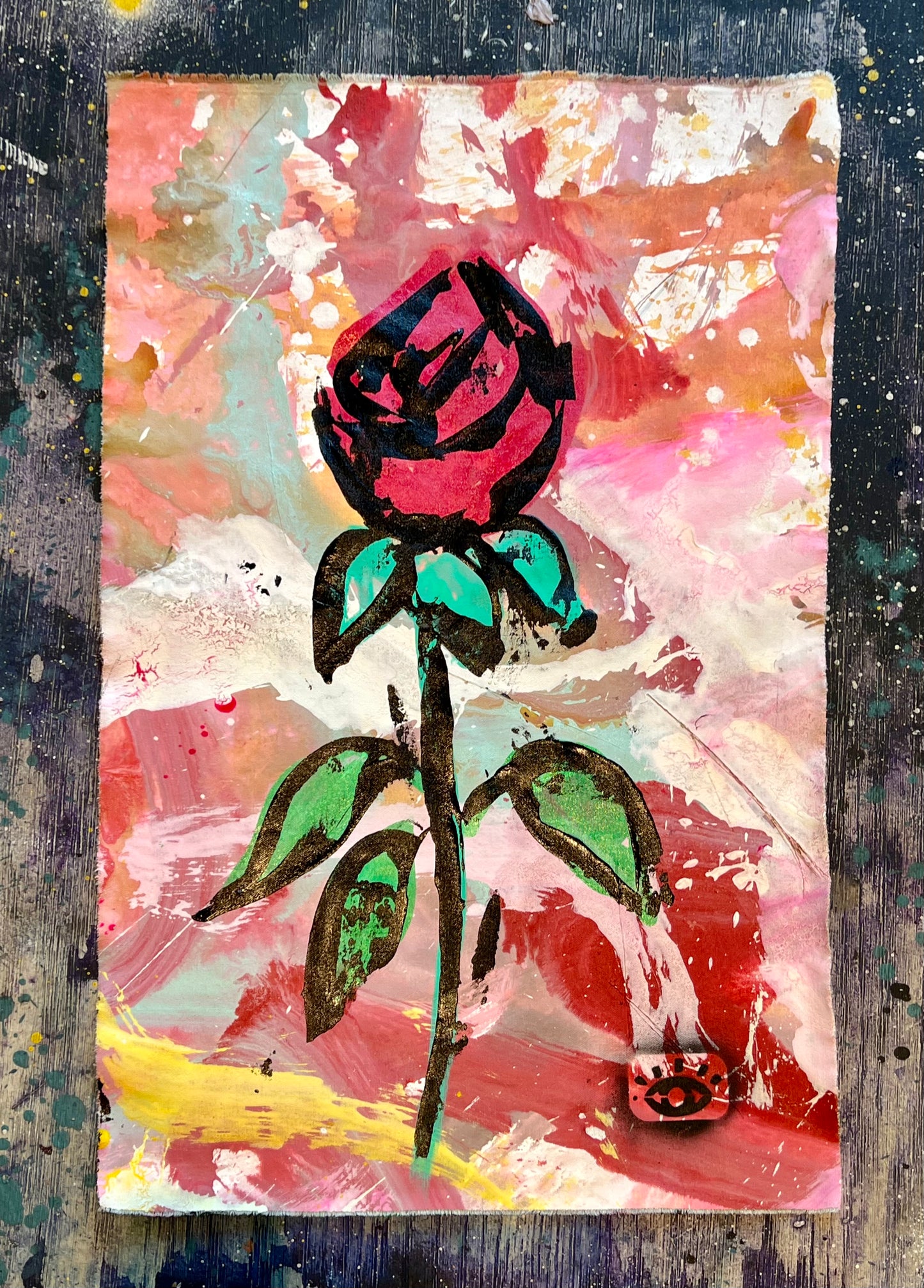 Presently ever after / colorwash rose / August 2023