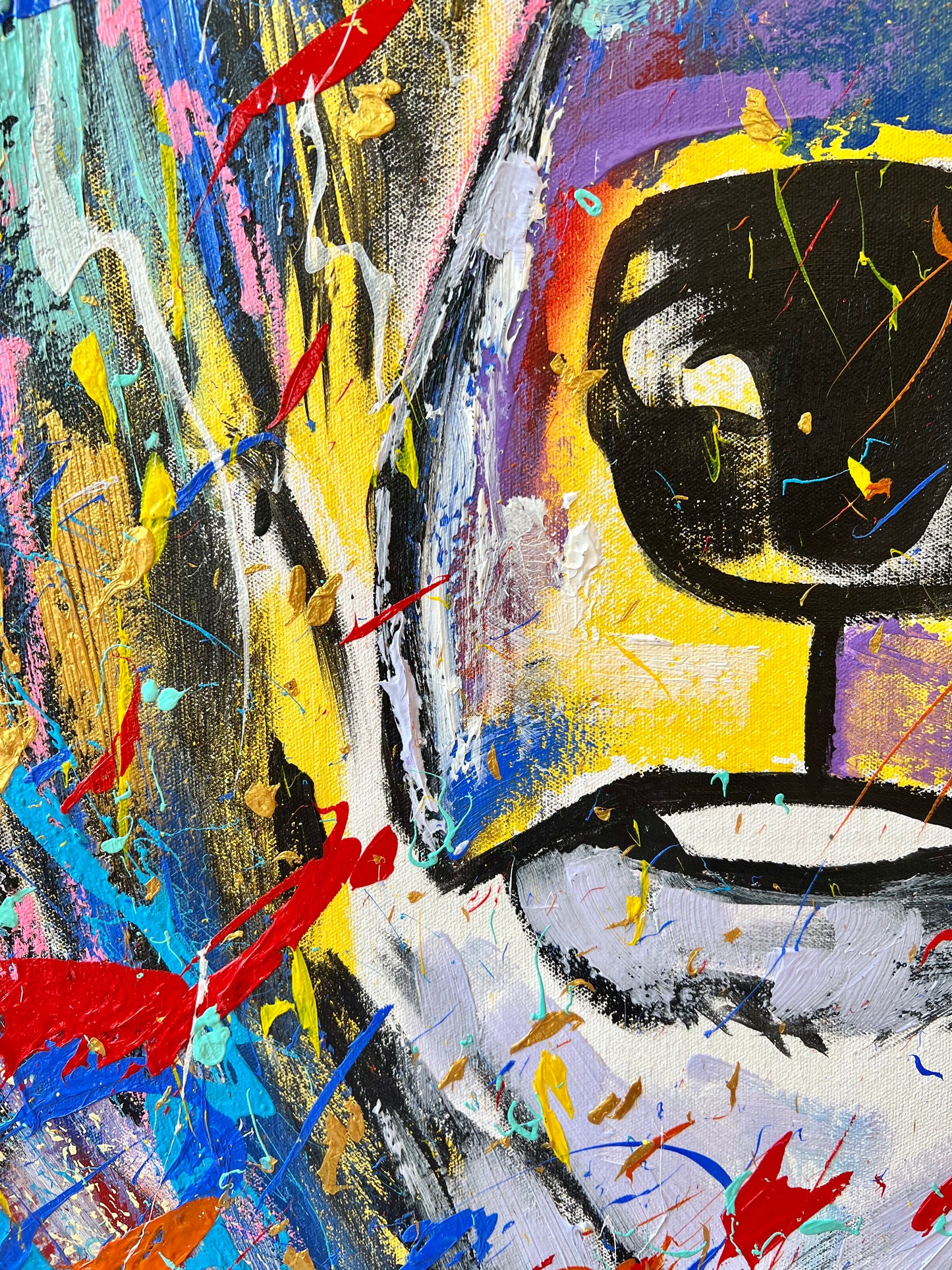 Be the Good You Bear / splatter bear / August 2023