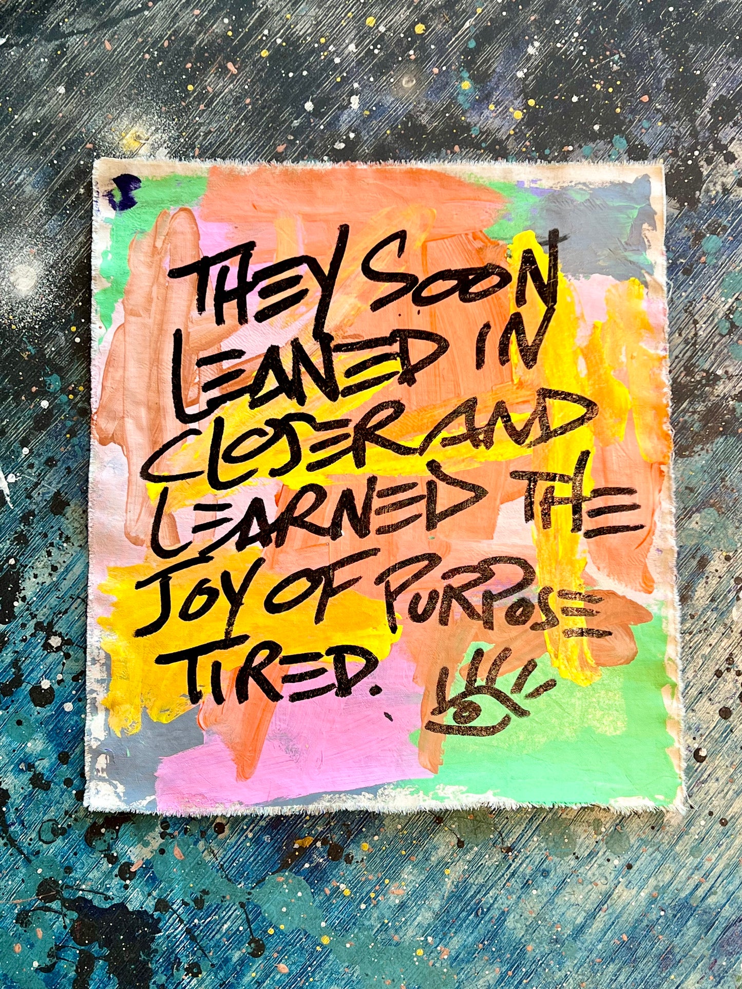 Joy of Purpose / mantra / August 2023