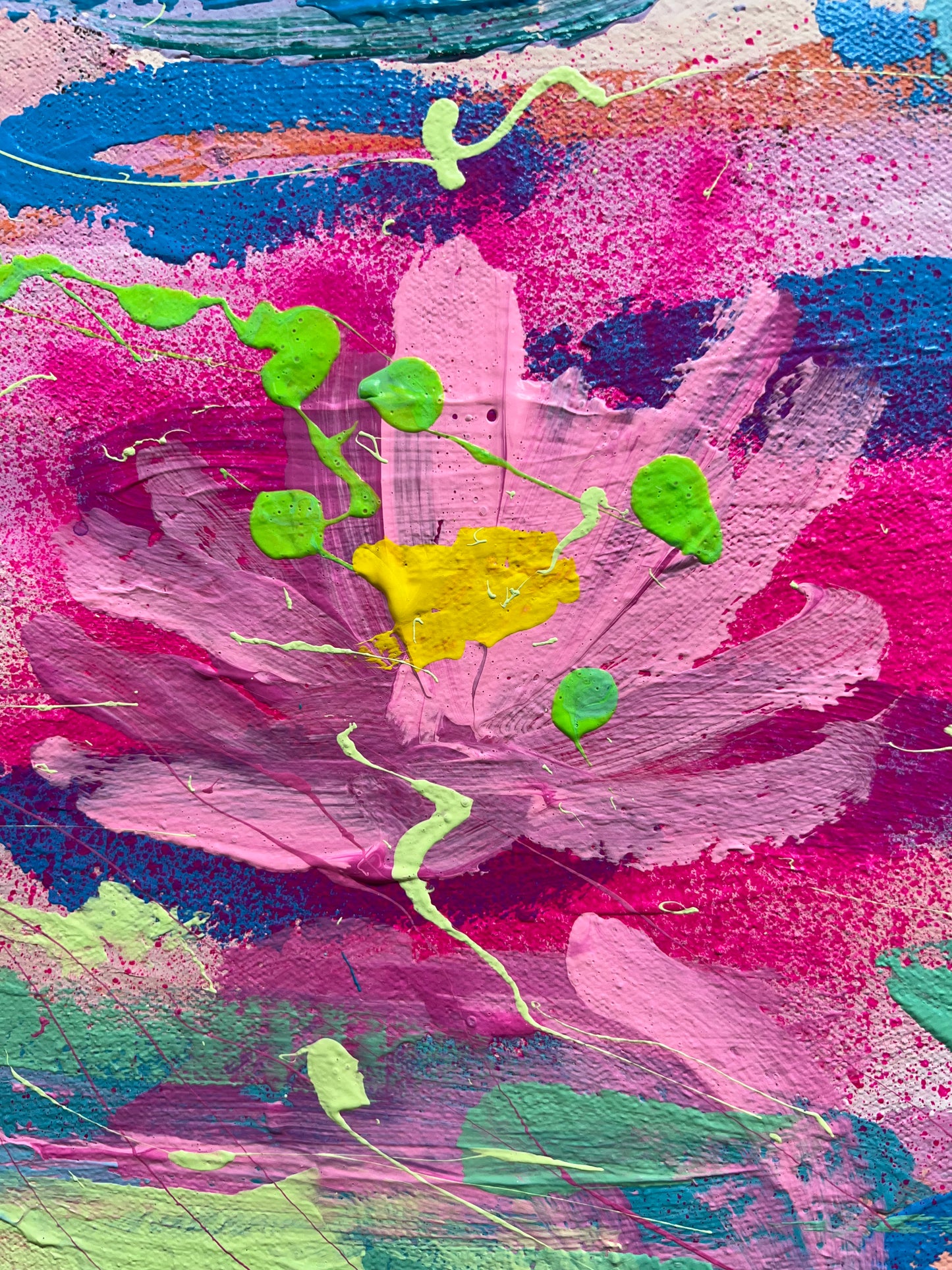 Lotus like heart / Abstract Lotus Garden / July 2023