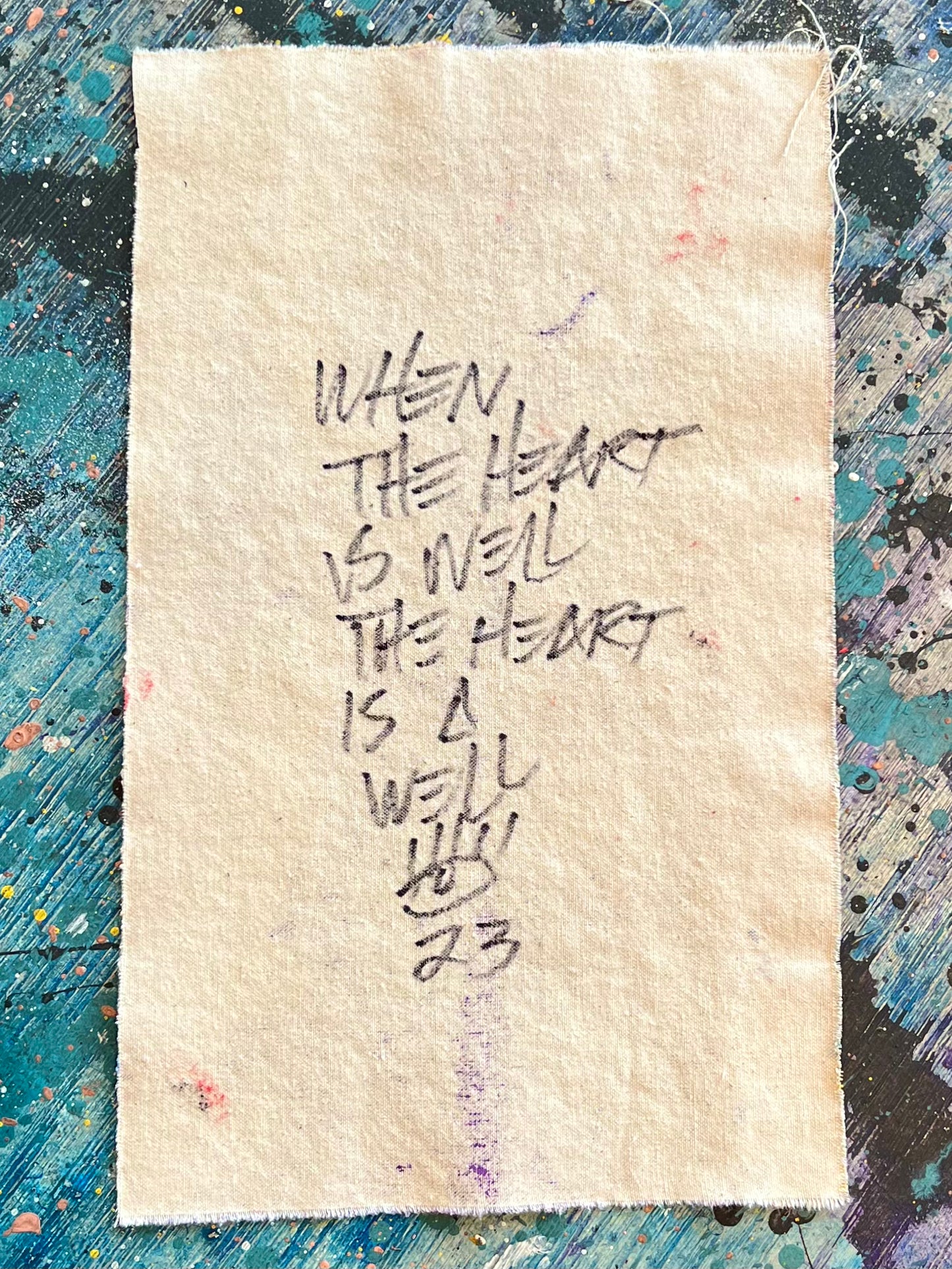 When the Heart is Well 2 / heart / July 2023