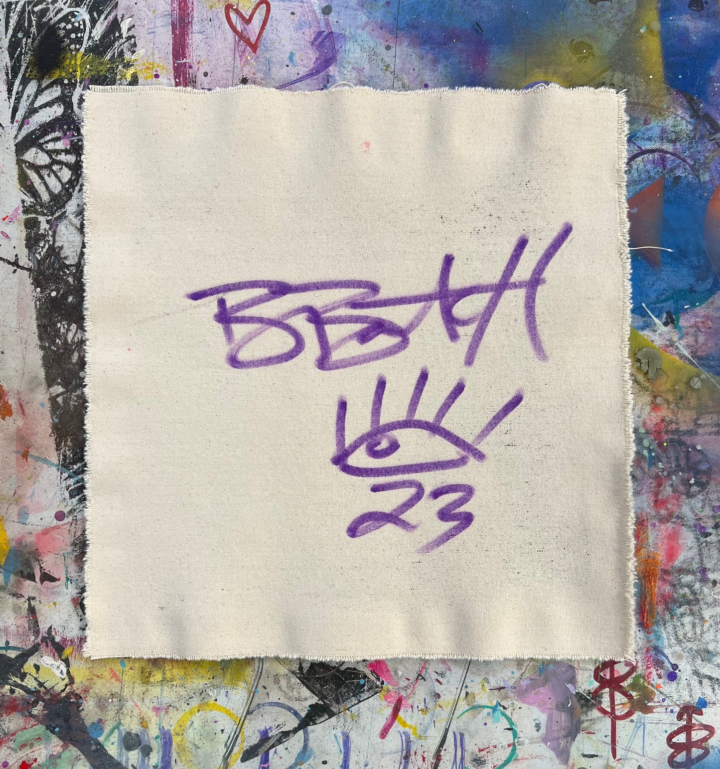 Beautiful and free / orange & black 2 / mantra / May 2023