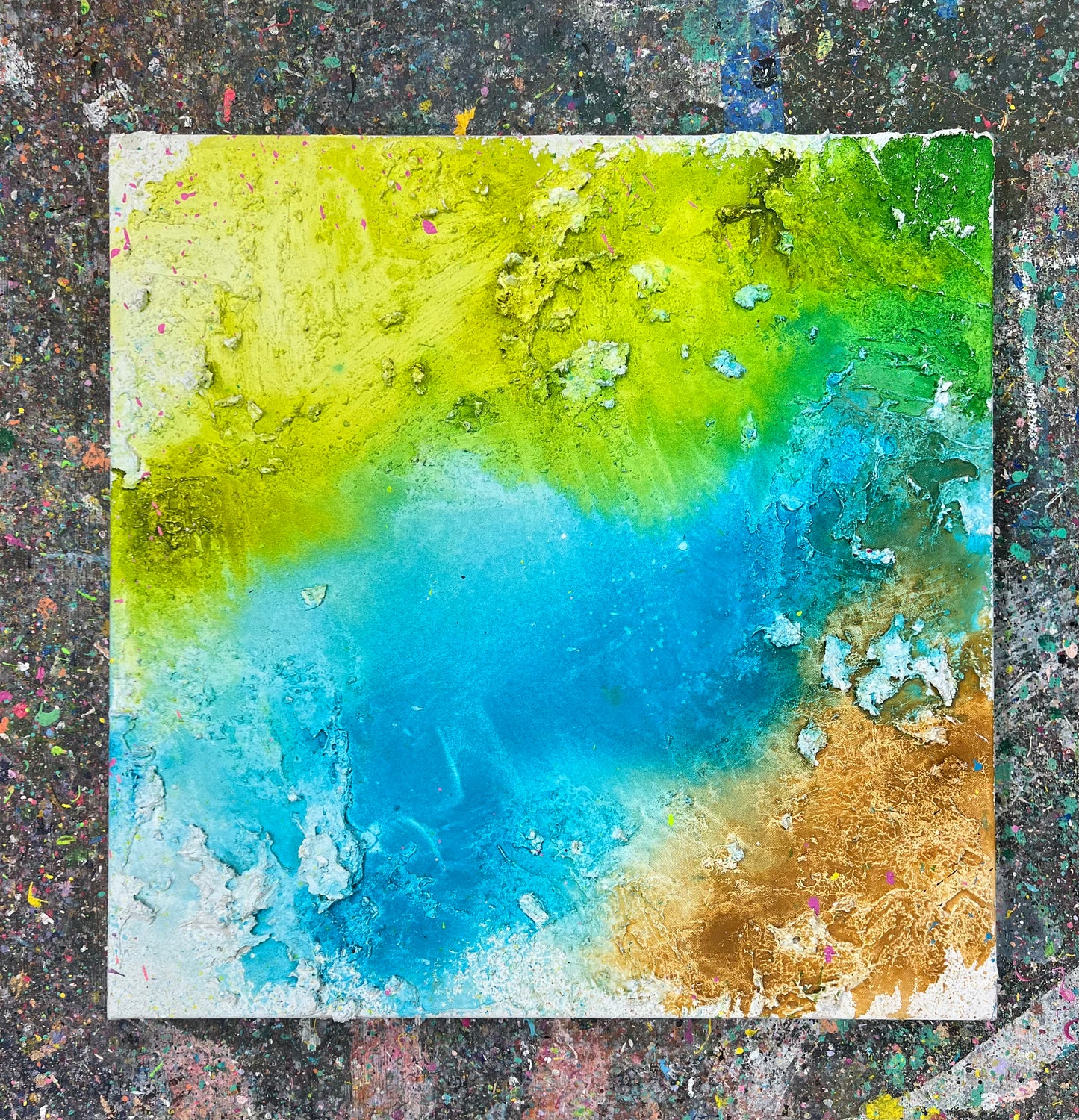 A smell of dust and rain / abstract / July 2023