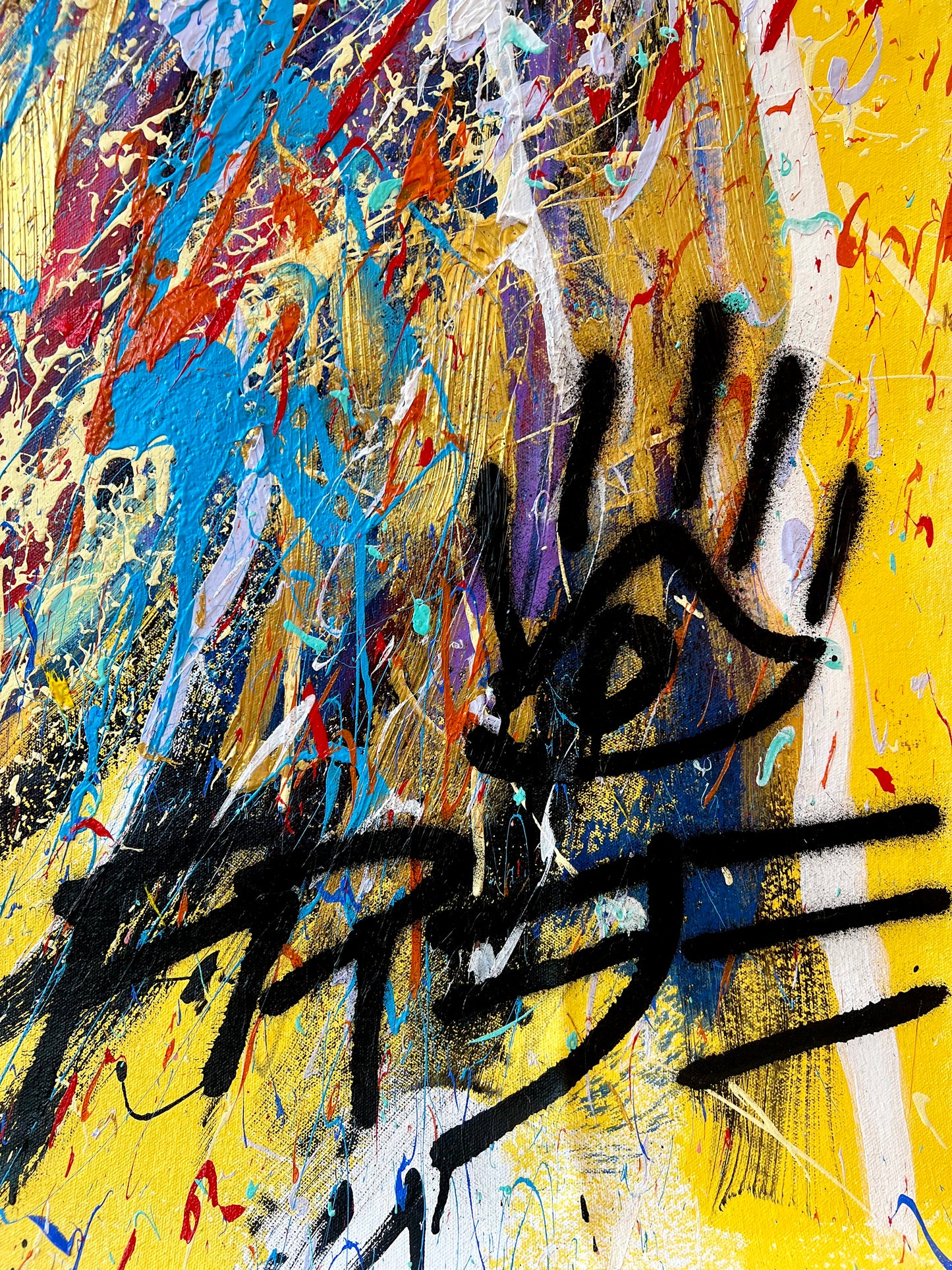 Be the Good You Bear / splatter bear / August 2023