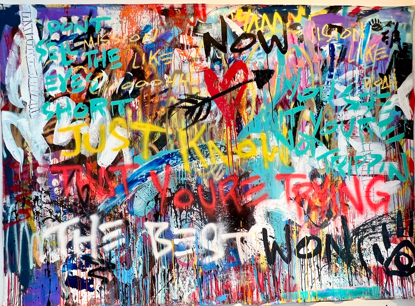 Don’t Sell the Eyes Short / abstract mantra / July 2023