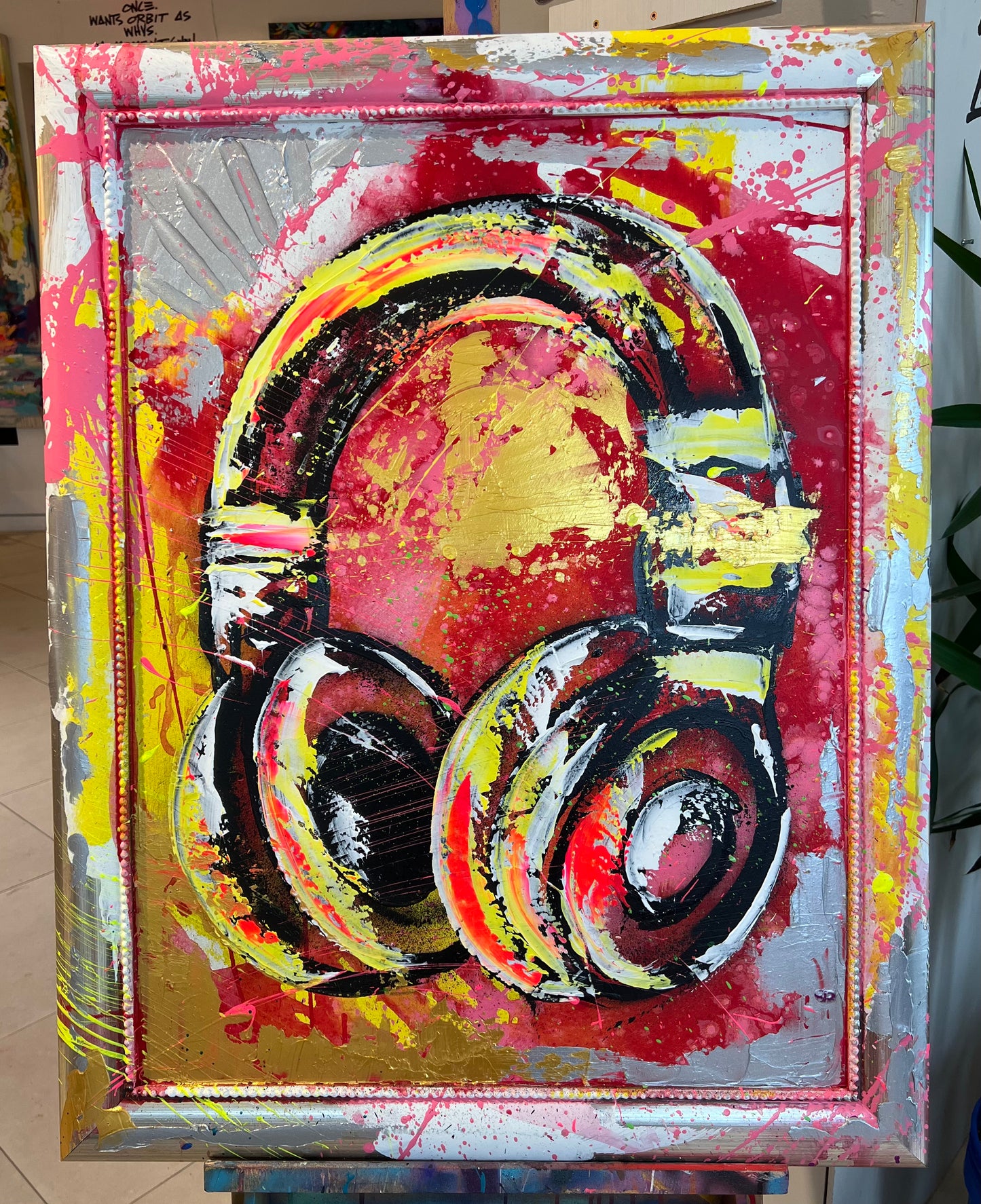 Heard beyond senses / framed headphones / Spring Opening 2023