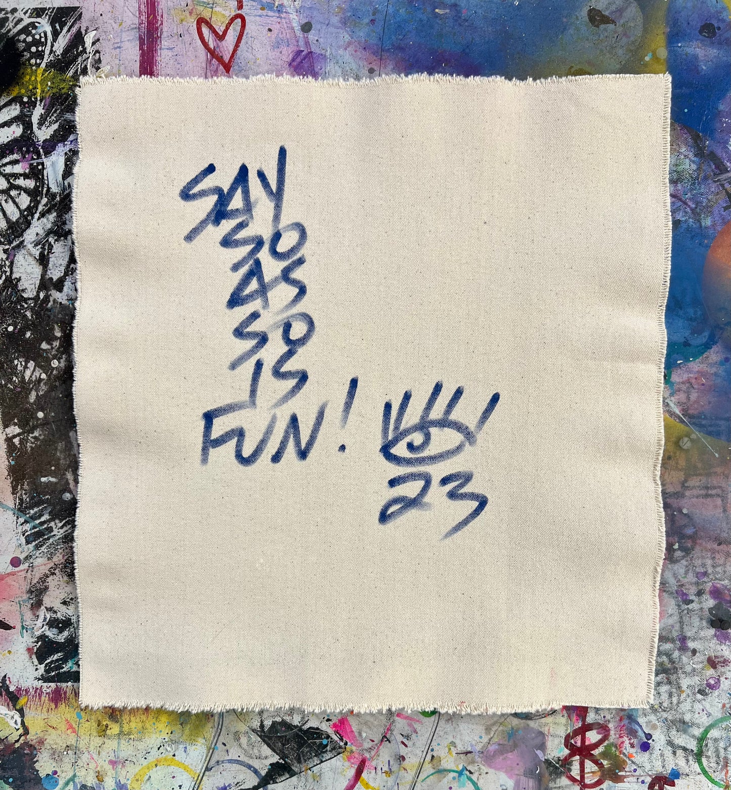 Beautiful and free / white & black 4 / mantra / May 2023