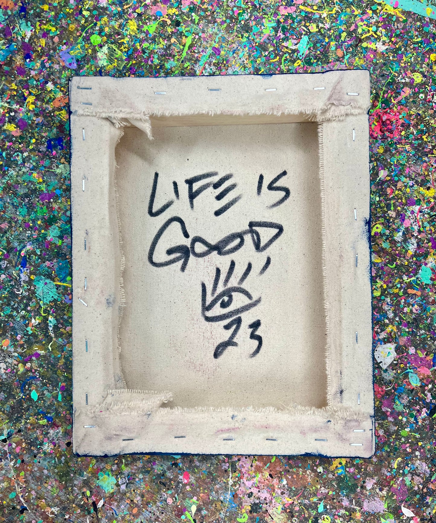 Life is Good / navy strawberry / July 2023