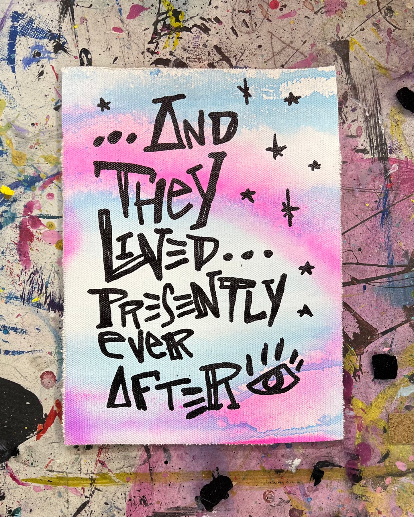 Presently ever after 1 / Colorwash pocket art / August 2023
