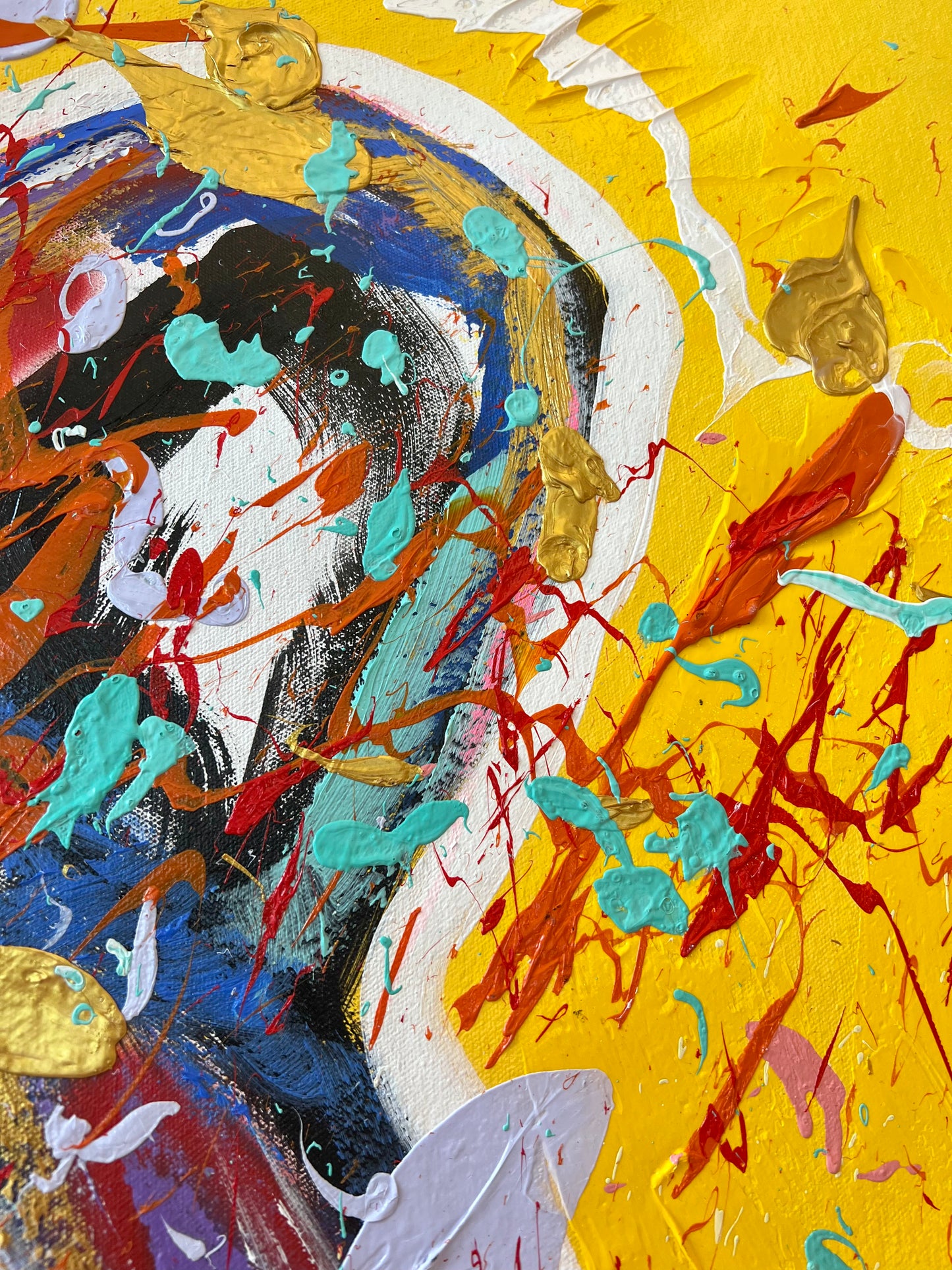 Be the Good You Bear / splatter bear / August 2023