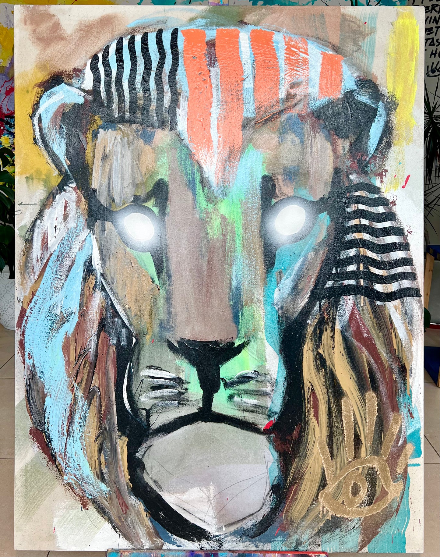 Making Amazing Things / lion / July 2023