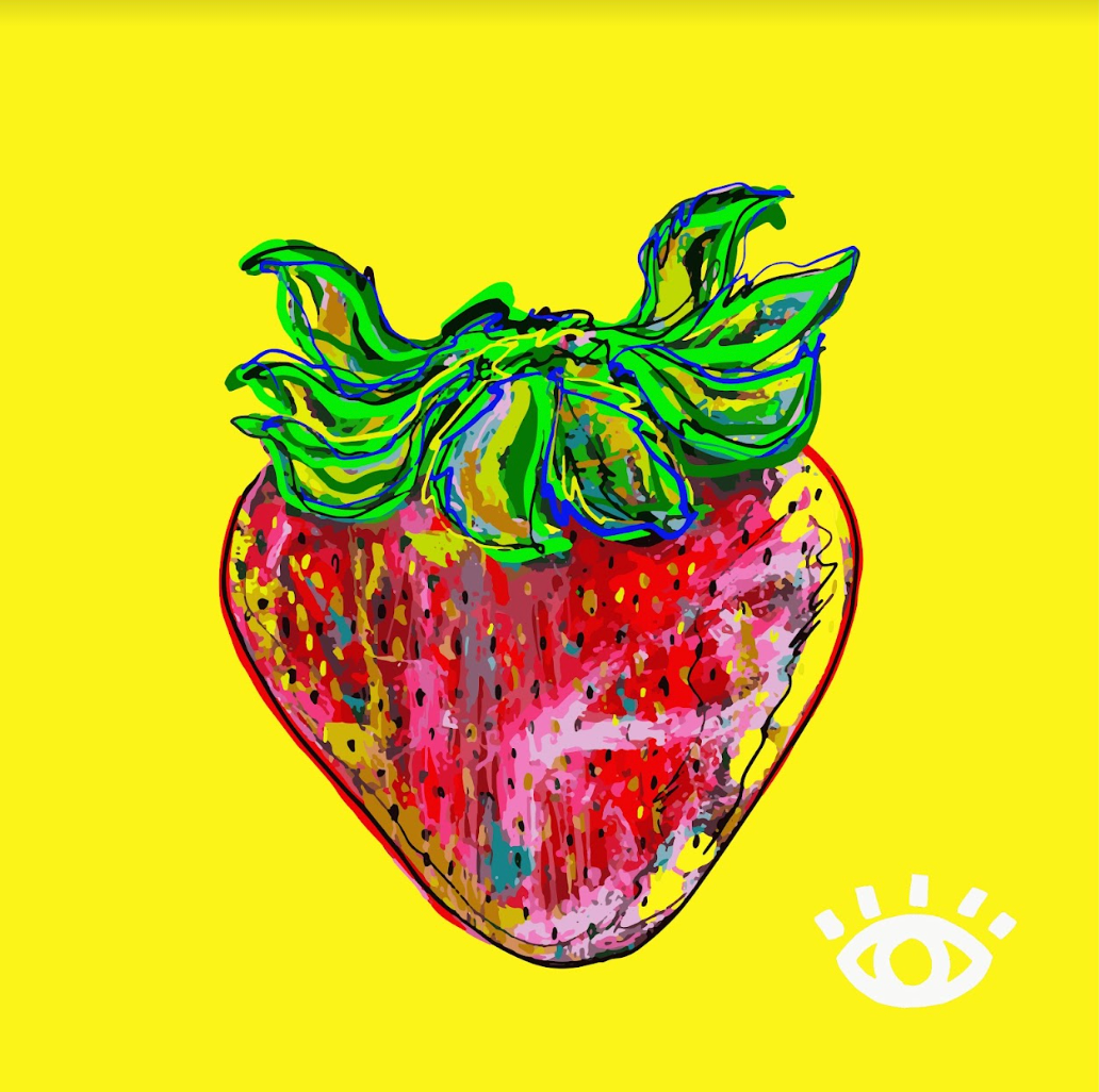 PRINT: Life Is Good Strawberry