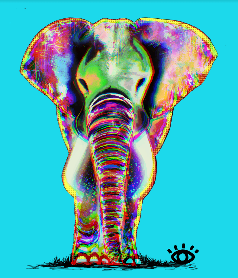 PRINT: Cosmic Elephant