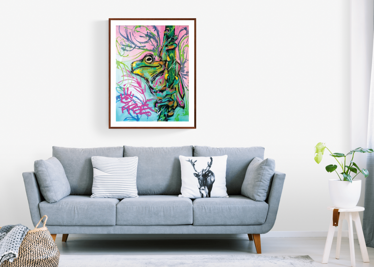 PRINT: Be On Purpose / Frog
