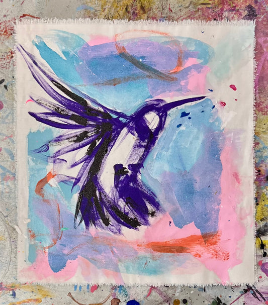 Beautiful and Free / Hummingbird Sketch / July 2025