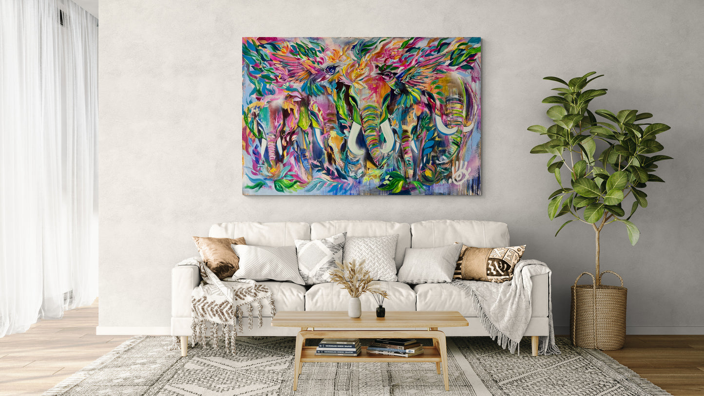 Lovingly Wisdom Sings As One / Hummingbird Elephants / Featured Originals / November 2025