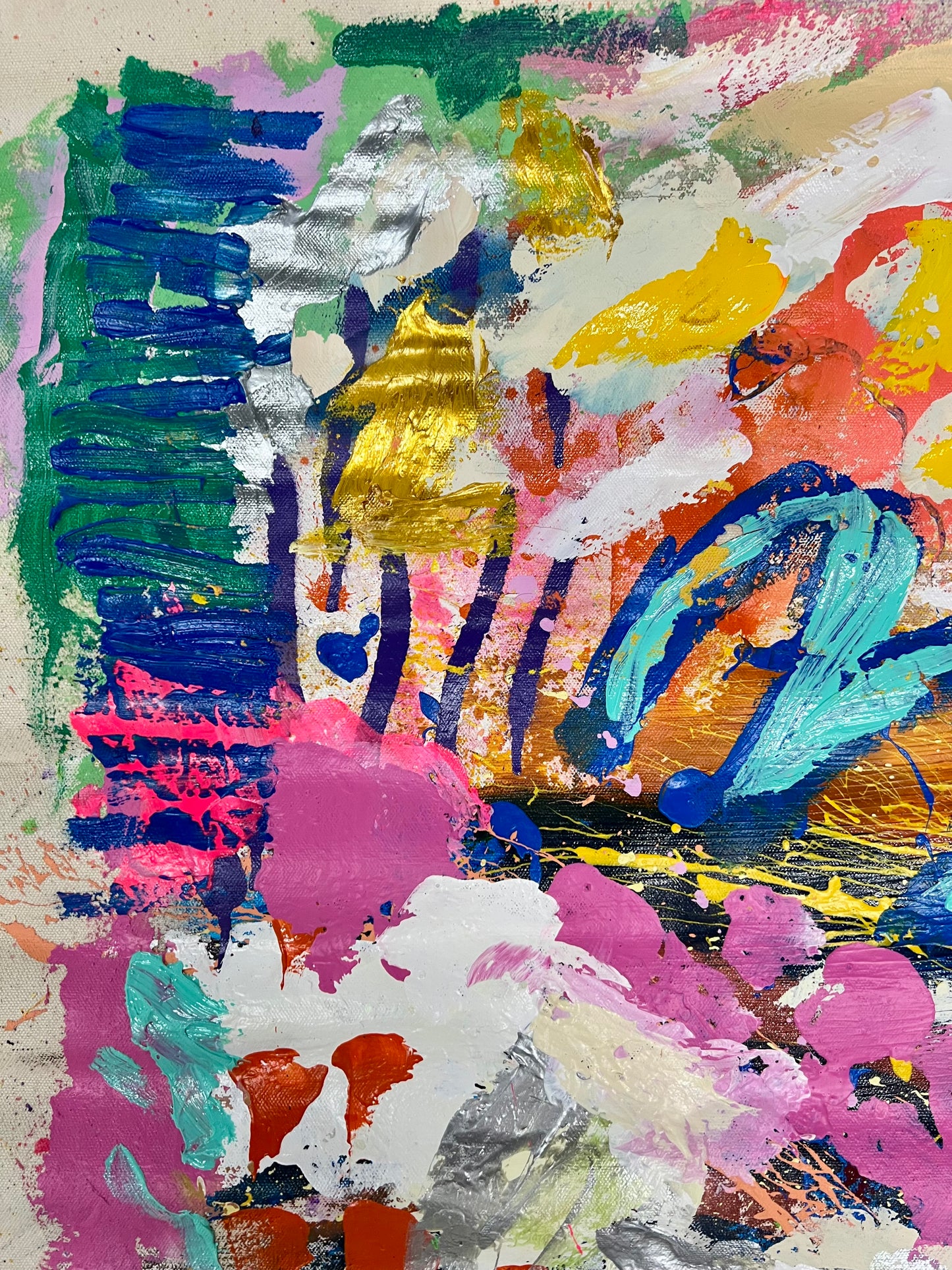 Amazing and Free / Sunflower Abstract / Wednesday Refresh / February 2026