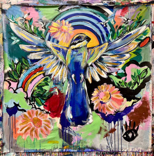 Things Change and That is Beautiful / Garden Bluebird / May 2025