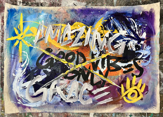 Grace Not Vibes / Landscape Statement Mantra / Amazing Grace Collection / February 2026