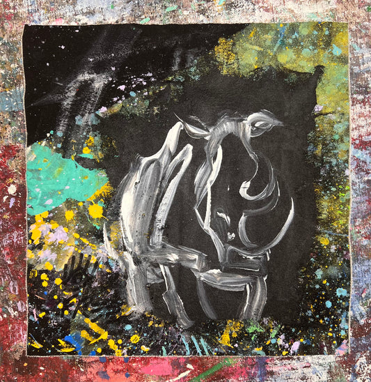 Person Stronger / Rhino Sketch / Sunday Collection / August 2025
