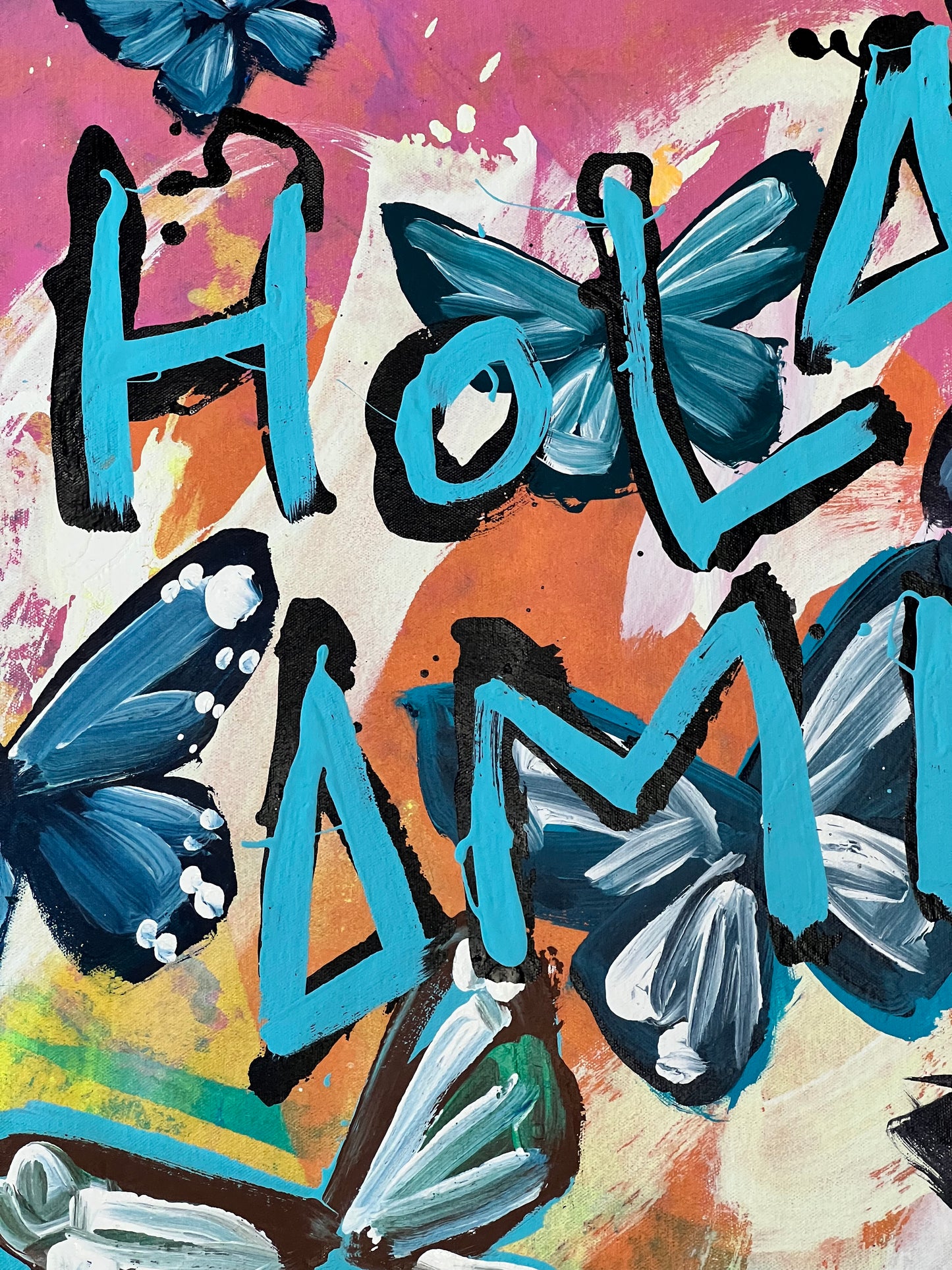 Hola Amigos / Butterfly Abstract / April 2026