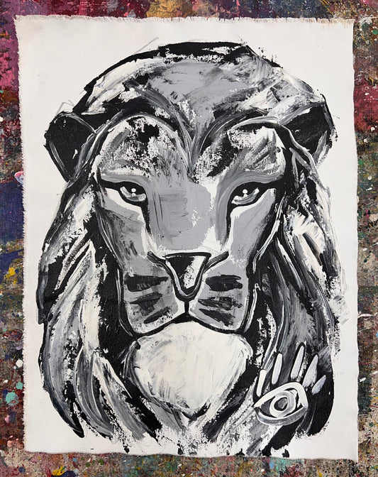 Black & White Lion / Wednesday Refresh / August 2025
