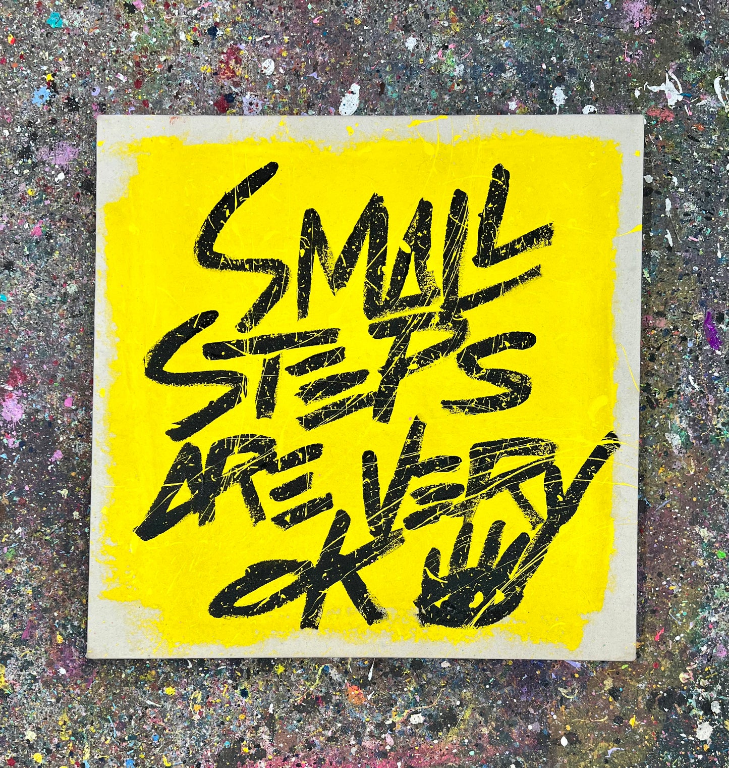 Small steps are very ok / mantra / September 2023