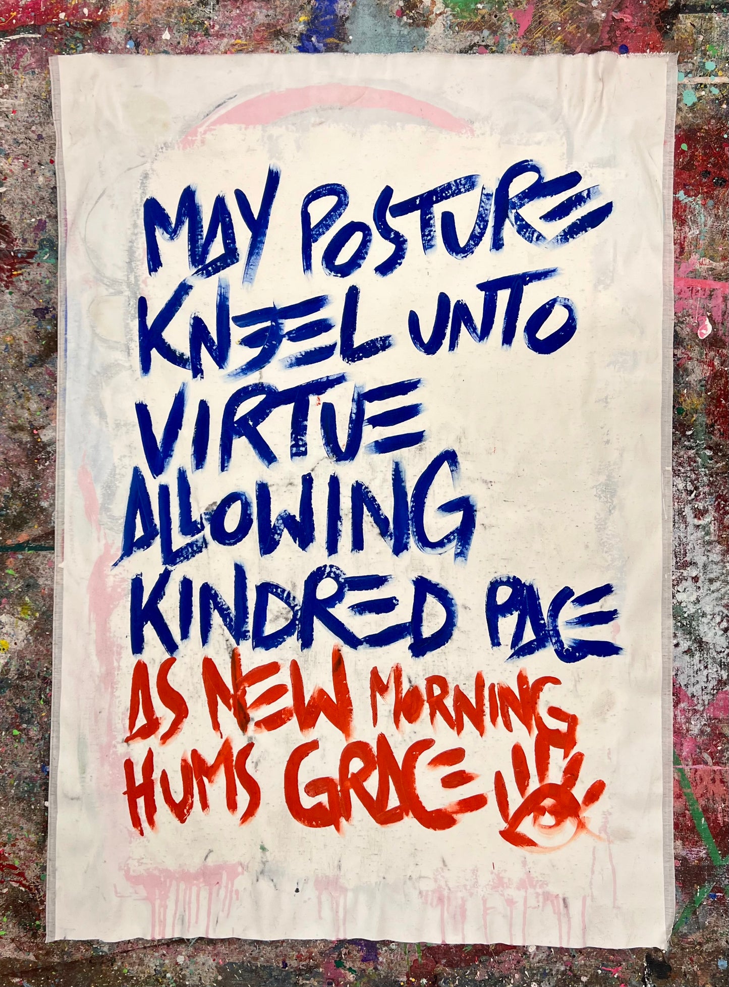 As New Morning Hums Grace / Enlightened Being/ Sunday Collection / July 2025