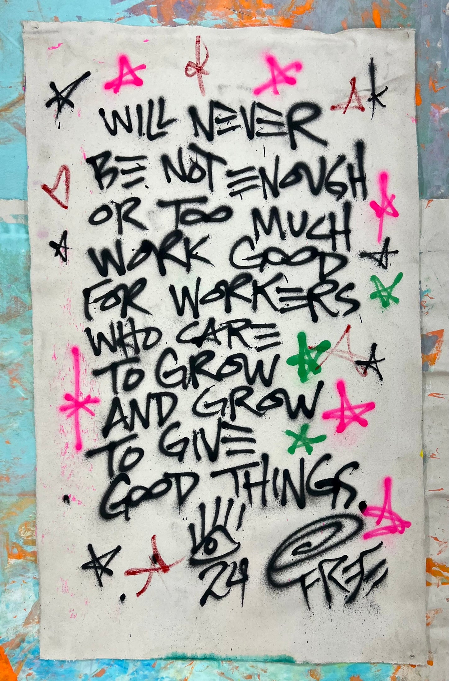 Grow to Give Good Things / Astronaut / May 2024