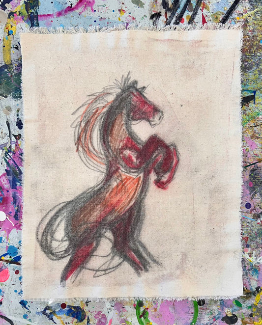 Sacred Not Scared / Horse Sketch / Sunday Collection / September 2025