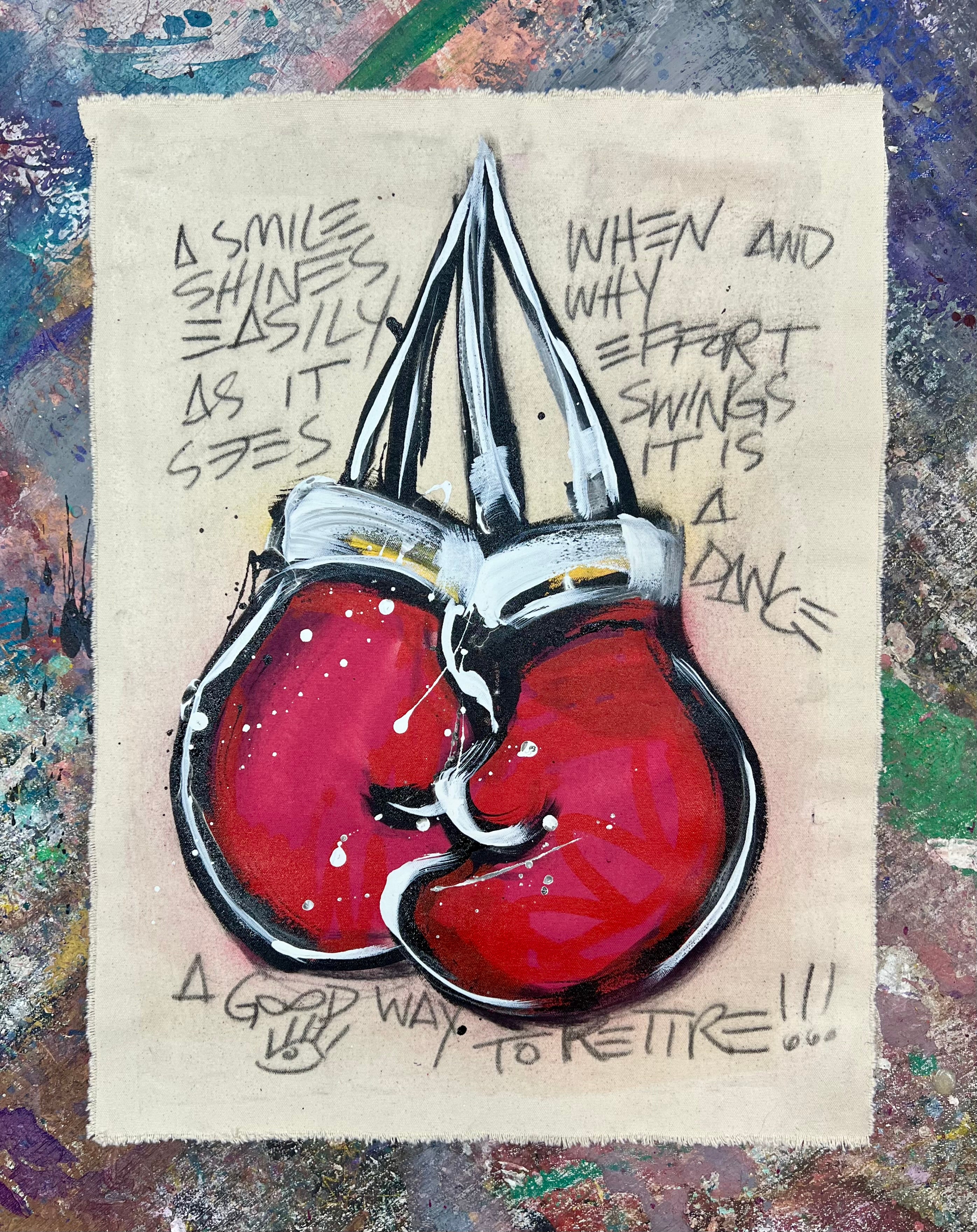A Smile Shines / Boxing Gloves Mantra / Wednesday Refresh / January 20 ...